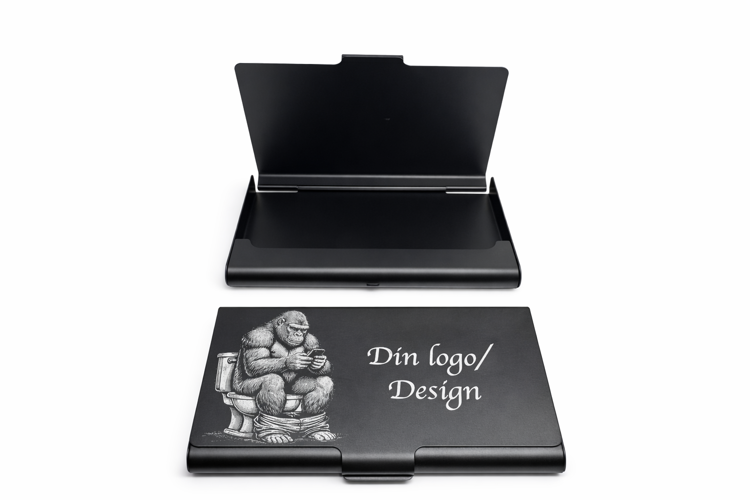 Kortholder sort med eget design