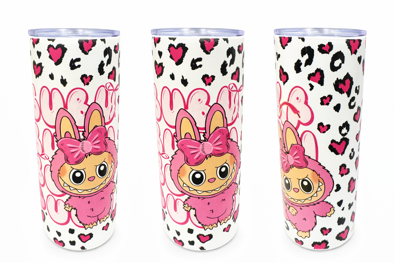 Sublimert tumbler med sugerør (5,9dl)