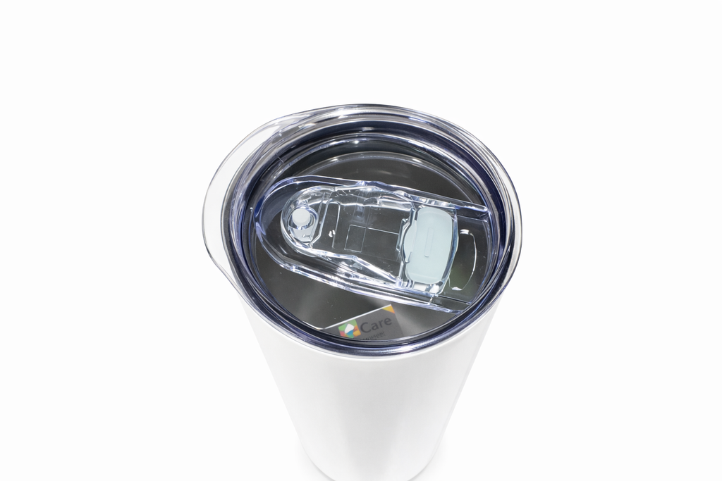 Sublimert tumbler med sugerør (5,9dl)